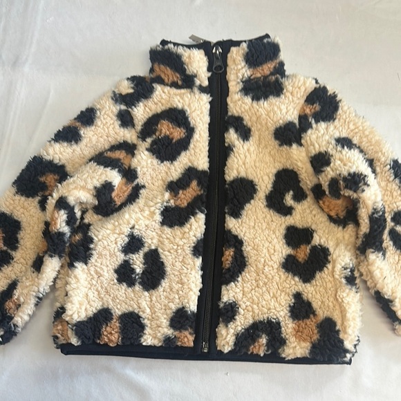 The Children’s Place - NWT - Leopard Print Kids Jacket - Picture 1 of 4